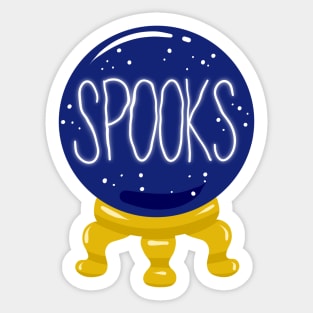 Spooks In Your Future Sticker